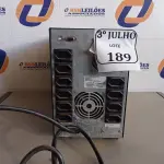 LOTE 189 - 01 NOBREAK 2200VA MARCA SMS. (NO ESTADO) ATENÇÃO! FAZER A VISITAÇÃO ANTES DE ARREMATAR, NÃO SABEMOS SE FUNCIONA. LEILÃO NÃO TEM GARANTIA E NEM DEVOLUÇÃO, SUJEITO A POSSÍVEIS AVARIAS VISÍVEIS/OCULTAS E/OU AUSÊNCIA DE COMPONENTES.