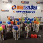 LOTE 111 - 40 TINTAS SPRAY 400ML MUNDIAL PRIME VÁRIAS CORES NOVO. (NO ESTADO)