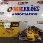 LOTE 059 - 01 SERRA CIRCULAR 7-1/4 20 V MAX LI-ION – DEWALT NOVO. (NO ESTADO)