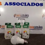 LOTE 025 - 03 LÂMPADA SMART WI-FI LED 10W A60 RGB - TASHIBRA NOVO. (NO ESTADO)