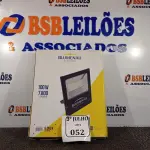 LOTE 052 - 01 REFLETOR SLIM LED PT 100W 6K 30000H – BLUMENAU NOVO. (NO ESTADO)