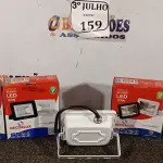 LOTE 159 - 05 REFLETORES DE LED 10 W NOVO. (NO ESTADO)