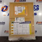 LOTE 063 - 6.487 - JANELA BASC PRÁTICA 2F 060X040 S/G BRANCO – HAIALA NOVO. (NO ESTADO)