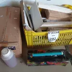 LOTE 202 - 01 LOTE COM DIVERSOS MATERIAIS PARA MANUTENÇÃO DE TONNERS E IMPRESSORAS. (NO ESTADO) ATENÇÃO! FAZER A VISITAÇÃO ANTES DE ARREMATAR, NÃO SABEMOS SE FUNCIONA. LEILÃO NÃO TEM GARANTIA E NEM DEVOLUÇÃO, SUJEITO A POSSÍVEIS AVARIAS VISÍVEIS/OCULTAS E/OU AUSÊNCIA DE COMPONENTES.