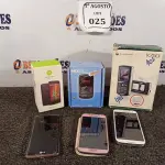 LOTE 025 - 06 APARELHOS CELULARES. (NO ESTADO) ATENÇÃO! FAZER A VISITAÇÃO ANTES DE ARREMATAR, NÃO SABEMOS SE FUNCIONA. LEILÃO NÃO TEM GARANTIA E NEM DEVOLUÇÃO, SUJEITO A POSSÍVEIS AVARIAS VISÍVEIS/OCULTAS E/OU AUSÊNCIA DE COMPONENTES.