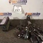 LOTE 217 - 10 APARELHOS CELULARES LG COM CARREGADOR. (NO ESTADO) ATENÇÃO! FAZER A VISITAÇÃO ANTES DE ARREMATAR, NÃO SABEMOS SE FUNCIONA. LEILÃO NÃO TEM GARANTIA E NEM DEVOLUÇÃO, SUJEITO A POSSÍVEIS AVARIAS VISÍVEIS/OCULTAS E/OU AUSÊNCIA DE COMPONENTES.