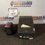 LOTE 247 - 01 IMPRESSORA TÉRMICA E 05 CELULARES LG. (NO ESTADO) ATENÇÃO! FAZER A VISITAÇÃO ANTES DE ARREMATAR, NÃO SABEMOS SE FUNCIONA. LEILÃO NÃO TEM GARANTIA E NEM DEVOLUÇÃO, SUJEITO A POSSÍVEIS AVARIAS VISÍVEIS/OCULTAS E/OU AUSÊNCIA DE COMPONENTES.
