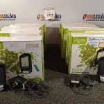 LOTE 204 - 10 POCKET PC GPS P550B. (NO ESTADO) ATENÇÃO! FAZER A VISITAÇÃO ANTES DE ARREMATAR, NÃO SABEMOS SE FUNCIONA. LEILÃO NÃO TEM GARANTIA E NEM DEVOLUÇÃO, SUJEITO A POSSÍVEIS AVARIAS VISÍVEIS/OCULTAS E/OU AUSÊNCIA DE COMPONENTES.
