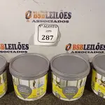 LOTE 287 - 04 BALDINHOS DE REJUNTE SUPERFINO PREMIUM QUARTZOLIT COM 2KG CADA. (NO ESTADO) ATENÇÃO! FAZER A VISITAÇÃO ANTES DE ARREMATAR, NÃO SABEMOS SE FUNCIONA. LEILÃO NÃO TEM GARANTIA E NEM DEVOLUÇÃO, SUJEITO A POSSÍVEIS AVARIAS VISÍVEIS/OCULTAS E/OU AUSÊNCIA DE COMPONENTES.