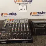 LOTE 003 - 01 MESA DE SOM MS602/VOICE LIVE TOUCH COM AVARIAS. (NO ESTADO) ATENÇÃO! FAZER A VISITAÇÃO ANTES DE ARREMATAR, NÃO SABEMOS SE FUNCIONA. LEILÃO NÃO TEM GARANTIA E NEM DEVOLUÇÃO, SUJEITO A POSSÍVEIS AVARIAS VISÍVEIS/OCULTAS E/OU AUSÊNCIA DE COMPONENTES.