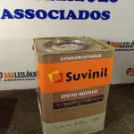 LOTE 298 - 01 LATA DE TINTA TEXTURATTO PREMIUM EFEITO RÚSTICO INTERIOR/EXTERIOR SUVINIL 25KG. (NO ESTADO) ATENÇÃO! FAZER A VISITAÇÃO ANTES DE ARREMATAR, NÃO SABEMOS SE FUNCIONA. LEILÃO NÃO TEM GARANTIA E NEM DEVOLUÇÃO, SUJEITO A POSSÍVEIS AVARIAS VISÍVEIS/OCULTAS E/OU AUSÊNCIA DE COMPONENTES.