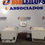 LOTE 248 - 02 IMPRESSORAS TÉRMICAS COM CARREGADOR. (NO ESTADO) ATENÇÃO! FAZER A VISITAÇÃO ANTES DE ARREMATAR, NÃO SABEMOS SE FUNCIONA. LEILÃO NÃO TEM GARANTIA E NEM DEVOLUÇÃO, SUJEITO A POSSÍVEIS AVARIAS VISÍVEIS/OCULTAS E/OU AUSÊNCIA DE COMPONENTES.