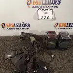 LOTE 226 - 10 APARELHOS CELULARES LG COM CARREGADOR. (NO ESTADO) ATENÇÃO! FAZER A VISITAÇÃO ANTES DE ARREMATAR, NÃO SABEMOS SE FUNCIONA. LEILÃO NÃO TEM GARANTIA E NEM DEVOLUÇÃO, SUJEITO A POSSÍVEIS AVARIAS VISÍVEIS/OCULTAS E/OU AUSÊNCIA DE COMPONENTES.