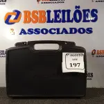 LOTE 197 - 01 MALETA COM 01 TRANSMISSOR E 01 MICROFONES SEM FIO. (NO ESTADO) ATENÇÃO! FAZER A VISITAÇÃO ANTES DE ARREMATAR, NÃO SABEMOS SE FUNCIONA. LEILÃO NÃO TEM GARANTIA E NEM DEVOLUÇÃO, SUJEITO A POSSÍVEIS AVARIAS VISÍVEIS/OCULTAS E/OU AUSÊNCIA DE COMPONENTES.
