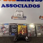 LOTE 245 - 05 JOGOS PARA PS3 E 01 CONTROLE PARA PS2. (NO ESTADO) ATENÇÃO! FAZER A VISITAÇÃO ANTES DE ARREMATAR, NÃO SABEMOS SE FUNCIONA. LEILÃO NÃO TEM GARANTIA E NEM DEVOLUÇÃO, SUJEITO A POSSÍVEIS AVARIAS VISÍVEIS/OCULTAS E/OU AUSÊNCIA DE COMPONENTES.