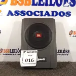 LOTE 016 - 01 SUBWOOFER SW8A-S 150WRMS. (NO ESTADO) ATENÇÃO! FAZER A VISITAÇÃO ANTES DE ARREMATAR, NÃO SABEMOS SE FUNCIONA. LEILÃO NÃO TEM GARANTIA E NEM DEVOLUÇÃO, SUJEITO A POSSÍVEIS AVARIAS VISÍVEIS/OCULTAS E/OU AUSÊNCIA DE COMPONENTES.