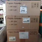 LOTE 295 - 03 GAVETAS PARA IMPRESSORA KYOCERA PF 120 (NOVO). (NO ESTADO) ATENÇÃO! FAZER A VISITAÇÃO ANTES DE ARREMATAR, NÃO SABEMOS SE FUNCIONA. LEILÃO NÃO TEM GARANTIA E NEM DEVOLUÇÃO, SUJEITO A POSSÍVEIS AVARIAS VISÍVEIS/OCULTAS E/OU AUSÊNCIA DE COMPONENTES.