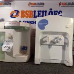 LOTE 276 - 02 PURIFICADORES DE ÁGUA SENDO 01 PARA GARRAFÃO. (NO ESTADO) ATENÇÃO! FAZER A VISITAÇÃO ANTES DE ARREMATAR, NÃO SABEMOS SE FUNCIONA. LEILÃO NÃO TEM GARANTIA E NEM DEVOLUÇÃO, SUJEITO A POSSÍVEIS AVARIAS VISÍVEIS/OCULTAS E/OU AUSÊNCIA DE COMPONENTES.