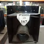 LOTE 167 - 01 COIFA. (NO ESTADO) ATENÇÃO! FAZER A VISITAÇÃO ANTES DE ARREMATAR, NÃO SABEMOS SE FUNCIONA. LEILÃO NÃO TEM GARANTIA E NEM DEVOLUÇÃO, SUJEITO A POSSÍVEIS AVARIAS VISÍVEIS/OCULTAS E/OU AUSÊNCIA DE COMPONENTES.