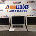 LOTE 001 - 03 MACBOOK SEM CARREGADOR. (NO ESTADO) ATENÇÃO! FAZER A VISITAÇÃO ANTES DE ARREMATAR, NÃO SABEMOS SE FUNCIONA. LEILÃO NÃO TEM GARANTIA E NEM DEVOLUÇÃO, SUJEITO A POSSÍVEIS AVARIAS VISÍVEIS/OCULTAS E/OU AUSÊNCIA DE COMPONENTES.