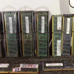 LOTE 026 - 09 PENTES DE MEMÓRIA PARA SERVIDOR, SENDO 01 DE16GB E 08 DE 8GB. (NO ESTADO) ATENÇÃO! FAZER A VISITAÇÃO ANTES DE ARREMATAR, NÃO SABEMOS SE FUNCIONA. LEILÃO NÃO TEM GARANTIA E NEM DEVOLUÇÃO, SUJEITO A POSSÍVEIS AVARIAS VISÍVEIS/OCULTAS E/OU AUSÊNCIA DE COMPONENTES.