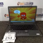 LOTE 253 - 01 NOTEBOOK CORE I3 MARCA COMPAQ PRESARIO CQ-27 COM FONTE 19V. (NO ESTADO) ATENÇÃO! FAZER A VISITAÇÃO ANTES DE ARREMATAR, NÃO SABEMOS SE FUNCIONA. LEILÃO NÃO TEM GARANTIA E NEM DEVOLUÇÃO, SUJEITO A POSSÍVEIS AVARIAS VISÍVEIS/OCULTAS E/OU AUSÊNCIA DE COMPONENTES.