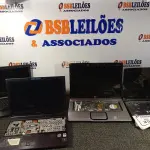 LOTE 251 - 03 NOTEBOOKS PARA RETIRADA DE PEÇAS. (NO ESTADO) ATENÇÃO! FAZER A VISITAÇÃO ANTES DE ARREMATAR, NÃO SABEMOS SE FUNCIONA. LEILÃO NÃO TEM GARANTIA E NEM DEVOLUÇÃO, SUJEITO A POSSÍVEIS AVARIAS VISÍVEIS/OCULTAS E/OU AUSÊNCIA DE COMPONENTES.