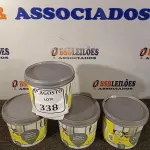LOTE 338 - 04 BALDINHOS DE REJUNTE SUPERFINO PREMIUM QUARTZOLIT COM 2KG CADA. (NO ESTADO) ATENÇÃO! FAZER A VISITAÇÃO ANTES DE ARREMATAR, NÃO SABEMOS SE FUNCIONA. LEILÃO NÃO TEM GARANTIA E NEM DEVOLUÇÃO, SUJEITO A POSSÍVEIS AVARIAS VISÍVEIS/OCULTAS E/OU AUSÊNCIA DE COMPONENTES.