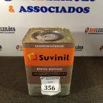 LOTE 356 - 01 LATA DE TINTA TEXTURATTO PREMIUM EFEITO RÚSTICO INTERIOR/EXTERIOR SUVINIL 25KG. (NO ESTADO) ATENÇÃO! FAZER A VISITAÇÃO ANTES DE ARREMATAR, NÃO SABEMOS SE FUNCIONA. LEILÃO NÃO TEM GARANTIA E NEM DEVOLUÇÃO, SUJEITO A POSSÍVEIS AVARIAS VISÍVEIS/OCULTAS E/OU AUSÊNCIA DE COMPONENTES.
