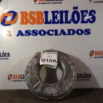 LOTE 010 - 01 ROLO DE CABO FLEXÍVEL 450/750VOLTS 1X10MM NA COR PRETA. (NO ESTADO) ATENÇÃO! FAZER A VISITAÇÃO ANTES DE ARREMATAR, NÃO SABEMOS SE FUNCIONA. LEILÃO NÃO TEM GARANTIA E NEM DEVOLUÇÃO, SUJEITO A POSSÍVEIS AVARIAS VISÍVEIS/OCULTAS E/OU AUSÊNCIA DE COMPONENTES.