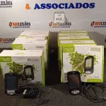 LOTE 422 - 12 POCKET PC GPS P550B. (NO ESTADO) ATENÇÃO! FAZER A VISITAÇÃO ANTES DE ARREMATAR, NÃO SABEMOS SE FUNCIONA. LEILÃO NÃO TEM GARANTIA E NEM DEVOLUÇÃO, SUJEITO A POSSÍVEIS AVARIAS VISÍVEIS/OCULTAS E/OU AUSÊNCIA DE COMPONENTES.