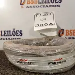 LOTE 330 - 01 ROLO DE CABO FLEXÍVEL 450/750VOLTS 1X2,50MM NA COR CINZA. (NO ESTADO) ATENÇÃO! FAZER A VISITAÇÃO ANTES DE ARREMATAR, NÃO SABEMOS SE FUNCIONA. LEILÃO NÃO TEM GARANTIA E NEM DEVOLUÇÃO, SUJEITO A POSSÍVEIS AVARIAS VISÍVEIS/OCULTAS E/OU AUSÊNCIA DE COMPONENTES.