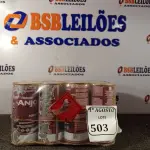 LOTE 503 - 12 LATAS DE 900ML CADA THINNER. (NO ESTADO) ATENÇÃO! FAZER A VISITAÇÃO ANTES DE ARREMATAR, NÃO SABEMOS SE FUNCIONA. LEILÃO NÃO TEM GARANTIA E NEM DEVOLUÇÃO, SUJEITO A POSSÍVEIS AVARIAS VISÍVEIS/OCULTAS E/OU AUSÊNCIA DE COMPONENTES.
