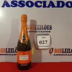 LOTE 027 -  01 GARRAFA DE ESPUMANTE SPERONE PROSECCO BRUT 75CL LACRADO. (NO ESTADO EM QUE SE ENCONTRA) ATENÇÃO! FAZER A VISITAÇÃO ANTES DE ARREMATAR, NÃO SABEMOS SE FUNCIONA. LEILÃO NÃO TEM GARANTIA E NEM DEVOLUÇÃO, SUJEITO A POSSÍVEIS AVARIAS VISÍVEIS/OCULTAS E/OU AUSÊNCIA DE COMPONENTES.  