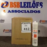 LOTE 412 - 12 SELANTES MULTIUSO DE POLIURETANO PU 40 CONTENDO 400MG CADA. (NO ESTADO) ATENÇÃO! FAZER A VISITAÇÃO ANTES DE ARREMATAR, NÃO SABEMOS SE FUNCIONA. LEILÃO NÃO TEM GARANTIA E NEM DEVOLUÇÃO, SUJEITO A POSSÍVEIS AVARIAS VISÍVEIS/OCULTAS E/OU AUSÊNCIA DE COMPONENTES.