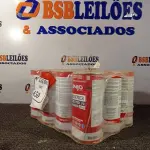 LOTE 450 - 12 LATAS DE 900ML CADA THINNER POLIÉSTER PU. (NO ESTADO) ATENÇÃO! FAZER A VISITAÇÃO ANTES DE ARREMATAR, NÃO SABEMOS SE FUNCIONA. LEILÃO NÃO TEM GARANTIA E NEM DEVOLUÇÃO, SUJEITO A POSSÍVEIS AVARIAS VISÍVEIS/OCULTAS E/OU AUSÊNCIA DE COMPONENTES.