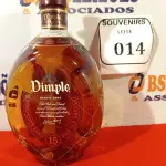 LOTE 014 - 01 GARRAFA DE WHISKY DIMPLE 15 ANOS 1LITRO. LACRADO. (NO ESTADO EM QUE SE ENCONTRA) ATENÇÃO! FAZER A VISITAÇÃO ANTES DE ARREMATAR, NÃO SABEMOS SE FUNCIONA. LEILÃO NÃO TEM GARANTIA E NEM DEVOLUÇÃO, SUJEITO A POSSÍVEIS AVARIAS VISÍVEIS/OCULTAS E/OU AUSÊNCIA DE COMPONENTES.  