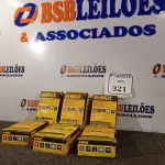 LOTE 321 - 06 CAIXAS DE GRAMPOS 18 GA ¼” NARROW CROWN STAPLES. (NO ESTADO) ATENÇÃO! FAZER A VISITAÇÃO ANTES DE ARREMATAR, NÃO SABEMOS SE FUNCIONA. LEILÃO NÃO TEM GARANTIA E NEM DEVOLUÇÃO, SUJEITO A POSSÍVEIS AVARIAS VISÍVEIS/OCULTAS E/OU AUSÊNCIA DE COMPONENTES.