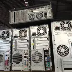 LOTE 487 - 05 CPUS COM AVARIAS. (NO ESTADO) ATENÇÃO! FAZER A VISITAÇÃO ANTES DE ARREMATAR, NÃO SABEMOS SE FUNCIONA. LEILÃO NÃO TEM GARANTIA E NEM DEVOLUÇÃO, SUJEITO A POSSÍVEIS AVARIAS VISÍVEIS/OCULTAS E/OU AUSÊNCIA DE COMPONENTES.