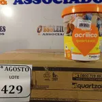 LOTE 429 - 06 REJUNTES ACRÍLICO NA COR CORDA DE 01KG CADA. (NO ESTADO) ATENÇÃO! FAZER A VISITAÇÃO ANTES DE ARREMATAR, NÃO SABEMOS SE FUNCIONA. LEILÃO NÃO TEM GARANTIA E NEM DEVOLUÇÃO, SUJEITO A POSSÍVEIS AVARIAS VISÍVEIS/OCULTAS E/OU AUSÊNCIA DE COMPONENTES.