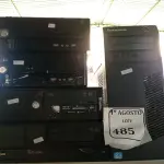 LOTE 485 - 05 CPUS COM AVARIAS. (NO ESTADO) ATENÇÃO! FAZER A VISITAÇÃO ANTES DE ARREMATAR, NÃO SABEMOS SE FUNCIONA. LEILÃO NÃO TEM GARANTIA E NEM DEVOLUÇÃO, SUJEITO A POSSÍVEIS AVARIAS VISÍVEIS/OCULTAS E/OU AUSÊNCIA DE COMPONENTES.