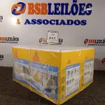 LOTE 413 - 04 CAIXA SIKA TOP 100 REVESTIMENTO IMPERMEABILIZANTE SEMI-FLEXIVEL 4KG. (NO ESTADO) ATENÇÃO! FAZER A VISITAÇÃO ANTES DE ARREMATAR, NÃO SABEMOS SE FUNCIONA. LEILÃO NÃO TEM GARANTIA E NEM DEVOLUÇÃO, SUJEITO A POSSÍVEIS AVARIAS VISÍVEIS/OCULTAS E/OU AUSÊNCIA DE COMPONENTES.