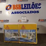 LOTE 413 - 04 CAIXA SIKA TOP 100 REVESTIMENTO IMPERMEABILIZANTE SEMI-FLEXIVEL 4KG. (NO ESTADO) ATENÇÃO! FAZER A VISITAÇÃO ANTES DE ARREMATAR, NÃO SABEMOS SE FUNCIONA. LEILÃO NÃO TEM GARANTIA E NEM DEVOLUÇÃO, SUJEITO A POSSÍVEIS AVARIAS VISÍVEIS/OCULTAS E/OU AUSÊNCIA DE COMPONENTES.