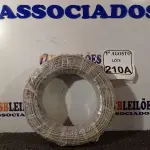 LOTE 210 - 01 ROLO DE CABO FLEXÍVEL 450/750VOLTS 1X4,00MM NA COR CINZA. (NO ESTADO) ATENÇÃO! FAZER A VISITAÇÃO ANTES DE ARREMATAR, NÃO SABEMOS SE FUNCIONA. LEILÃO NÃO TEM GARANTIA E NEM DEVOLUÇÃO, SUJEITO A POSSÍVEIS AVARIAS VISÍVEIS/OCULTAS E/OU AUSÊNCIA DE COMPONENTES.