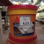 LOTE 421 - 02 BALDES DE SIKA MONOTOP-123 RODAPÉ IMPERMEABILIZANTE PARA TRATAMENTO DE UMIDADE ASCENDENTE 12KG. (NO ESTADO) ATENÇÃO! FAZER A VISITAÇÃO ANTES DE ARREMATAR, NÃO SABEMOS SE FUNCIONA. LEILÃO NÃO TEM GARANTIA E NEM DEVOLUÇÃO, SUJEITO A POSSÍVEIS AVARIAS VISÍVEIS/OCULTAS E/OU AUSÊNCIA DE COMPONENTES.
