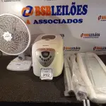 LOTE 392 - 01 MULTI PANE, 01 VENTILADOR E 01 KIT PARA BANHEIRO. (NO ESTADO) ATENÇÃO! FAZER A VISITAÇÃO ANTES DE ARREMATAR, NÃO SABEMOS SE FUNCIONA. LEILÃO NÃO TEM GARANTIA E NEM DEVOLUÇÃO, SUJEITO A POSSÍVEIS AVARIAS VISÍVEIS/OCULTAS E/OU AUSÊNCIA DE COMPONENTES.