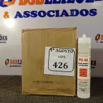 LOTE 426 - 12 SELANTES MULTIUSO DE POLIURETANO PU 40 CONTENDO 400MG CADA. (NO ESTADO) ATENÇÃO! FAZER A VISITAÇÃO ANTES DE ARREMATAR, NÃO SABEMOS SE FUNCIONA. LEILÃO NÃO TEM GARANTIA E NEM DEVOLUÇÃO, SUJEITO A POSSÍVEIS AVARIAS VISÍVEIS/OCULTAS E/OU AUSÊNCIA DE COMPONENTES.