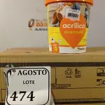 LOTE 474 - 06 REJUNTE ACRÍLICO DE 01KG CADA. (NO ESTADO) ATENÇÃO! FAZER A VISITAÇÃO ANTES DE ARREMATAR, NÃO SABEMOS SE FUNCIONA. LEILÃO NÃO TEM GARANTIA E NEM DEVOLUÇÃO, SUJEITO A POSSÍVEIS AVARIAS VISÍVEIS/OCULTAS E/OU AUSÊNCIA DE COMPONENTES.