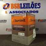LOTE 514 - 01 LATA DE TINTA TEXTURATTO PREMIUM EFEITO RÚSTICO INTERIOR/EXTERIOR SUVINIL 25KG. (NO ESTADO) ATENÇÃO! FAZER A VISITAÇÃO ANTES DE ARREMATAR, NÃO SABEMOS SE FUNCIONA. LEILÃO NÃO TEM GARANTIA E NEM DEVOLUÇÃO, SUJEITO A POSSÍVEIS AVARIAS VISÍVEIS/OCULTAS E/OU AUSÊNCIA DE COMPONENTES.