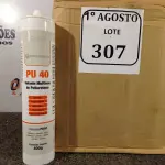 LOTE 307 - 12 SELANTES MULTIUSO DE POLIURETANO PU 40 CONTENDO 400MG CADA. (NO ESTADO) ATENÇÃO! FAZER A VISITAÇÃO ANTES DE ARREMATAR, NÃO SABEMOS SE FUNCIONA. LEILÃO NÃO TEM GARANTIA E NEM DEVOLUÇÃO, SUJEITO A POSSÍVEIS AVARIAS VISÍVEIS/OCULTAS E/OU AUSÊNCIA DE COMPONENTES.